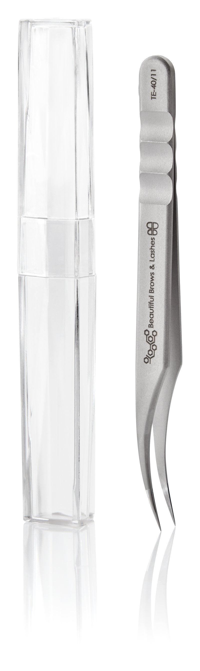 TE-40/11 Professional Eyelash tweezer EXPERT 40 TYPE 11 (curved)