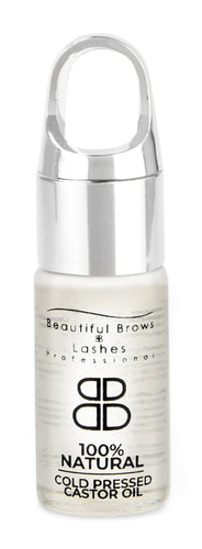 5 x Brow and Lash Rehab, Natural Castor Oil 