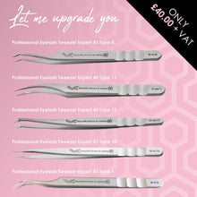 Load image into Gallery viewer, ТE 41/10 Professional Eyelash tweezer EXPERT 41 TYPE 10 (Straight)
